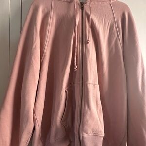 American Eagle Outfitters Light Pink Hoodie